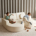 FUDGee® Half Moon Bundle | 12-Piece Kids Soft Play Sofa Set