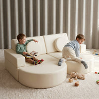 FUDGee® Half Moon Bundle | 12-Piece Kids Soft Play Sofa Set