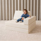 FUDGee® Mini Throne | 4-Piece Flip Out Sofa Bed Set