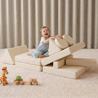 FUDGee® Circle Bundle | 10-Piece Round Cushion Playroom