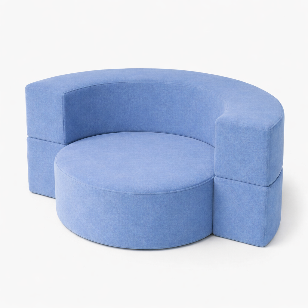 FUDGee® Flip Pod | Soft Modular Kids Play Furniture for Indoor Fun