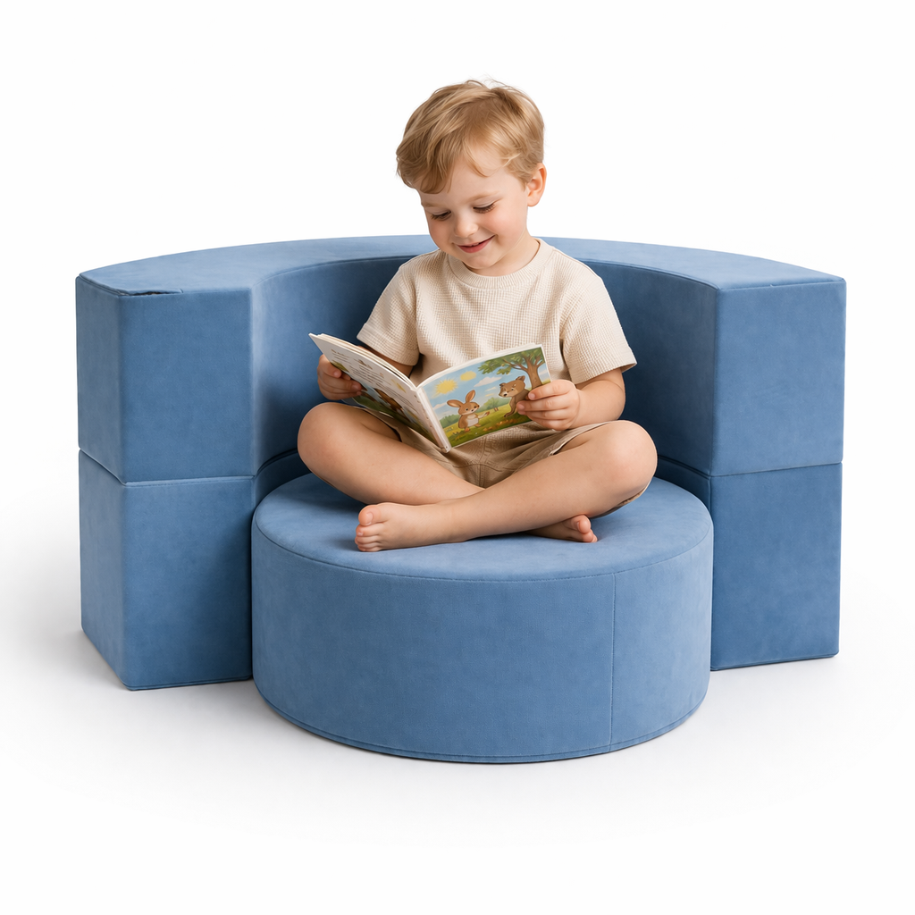 FUDGee® Flip Pod | Soft Modular Kids Play Furniture for Indoor Fun