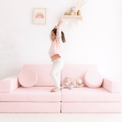 FUDGee Circle Bundle | 10-Piece Round Cushion Playroom Set