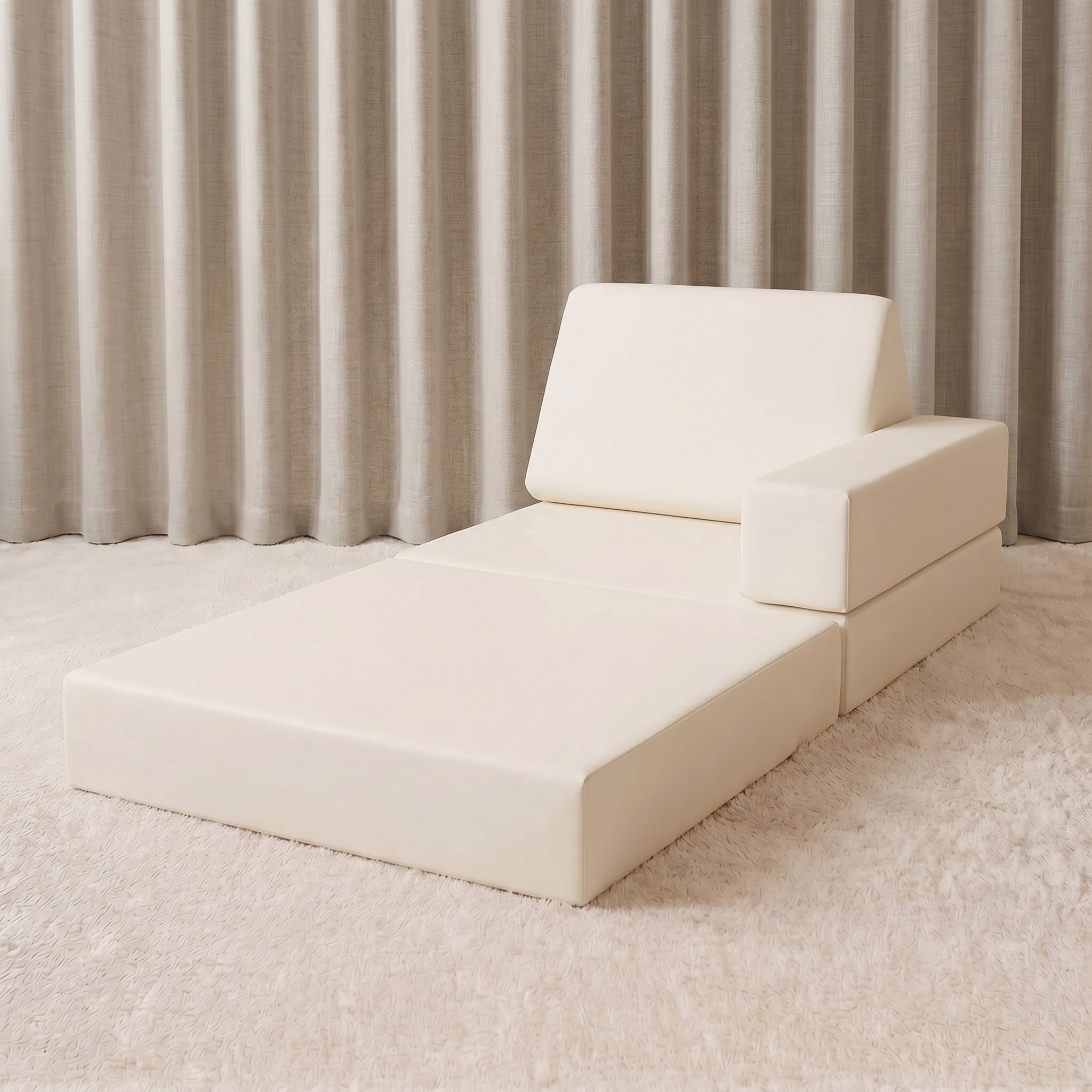 FUDGee® Mini Throne | 4-Piece Flip Out Sofa Bed Set