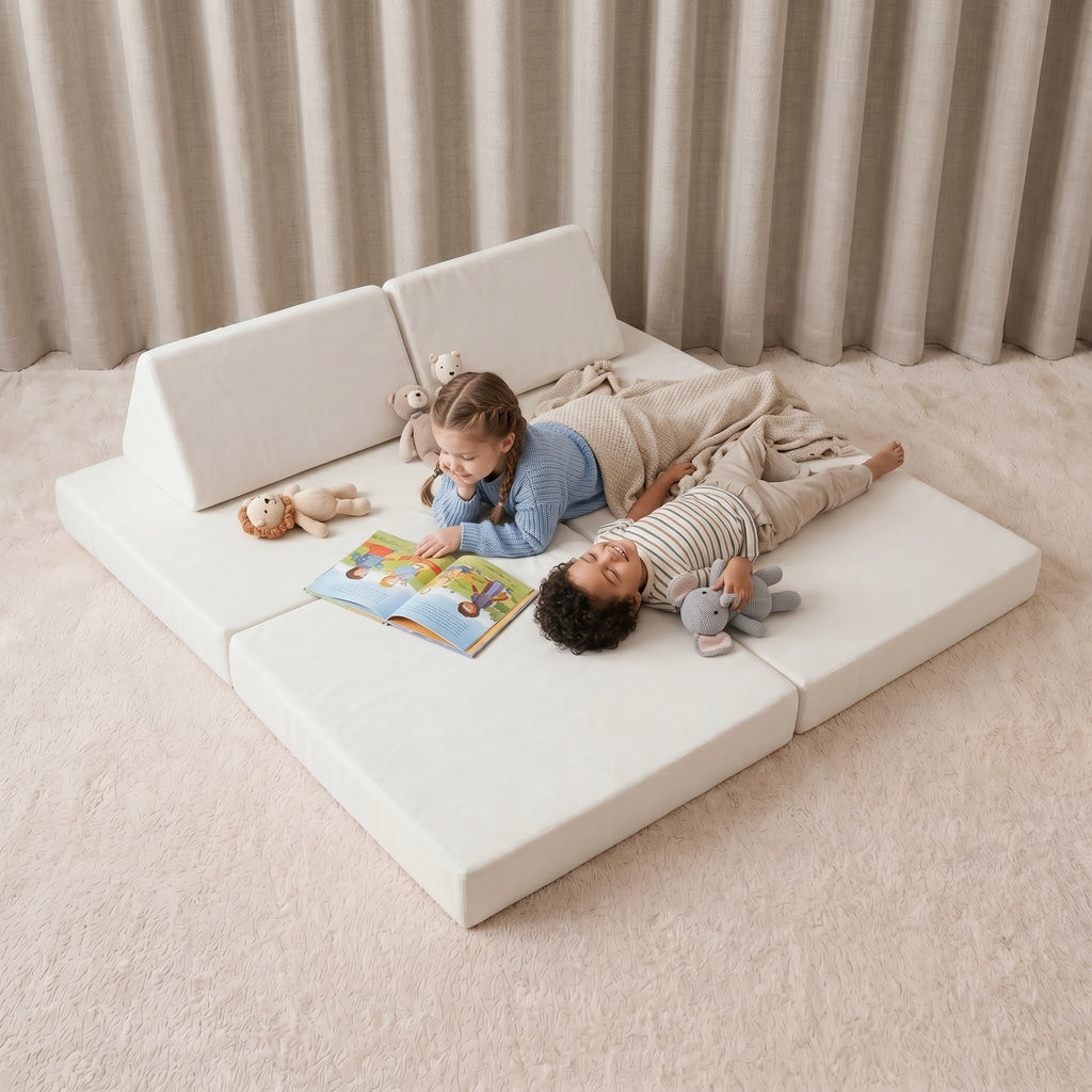 FUDGee® Original Play Sofa | 6-Piece Modular Kids Sofa