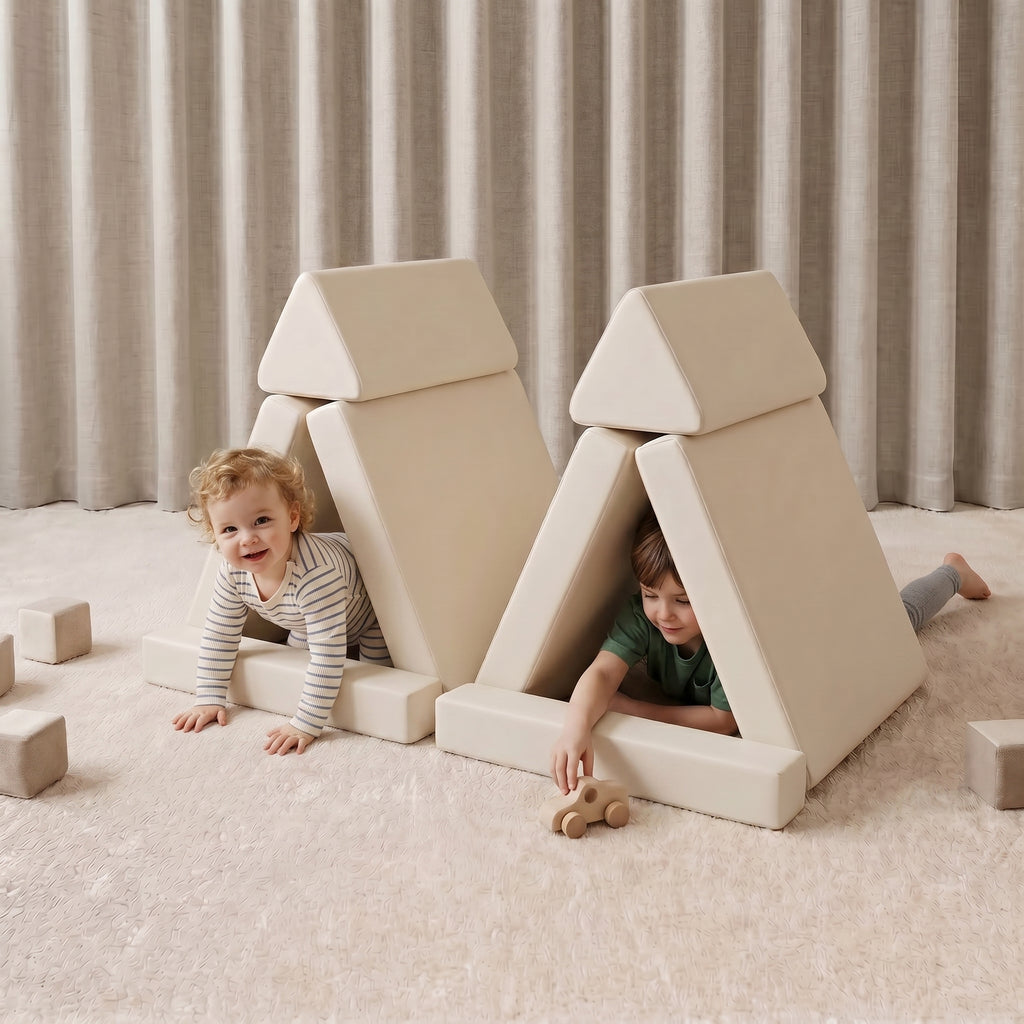 FUDGee® Cylinder Bundle |10-Piece Soft Play Sofa Set